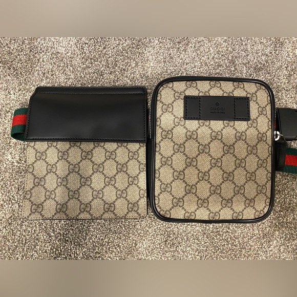 Gucci GG Supreme Web Belt Bag - Picture 2 of 13